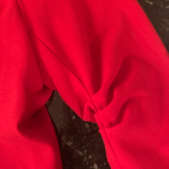 Women’s red lined jacket xxl. Excellent Condition worn one time.Nice long length - Picture 3 of 10